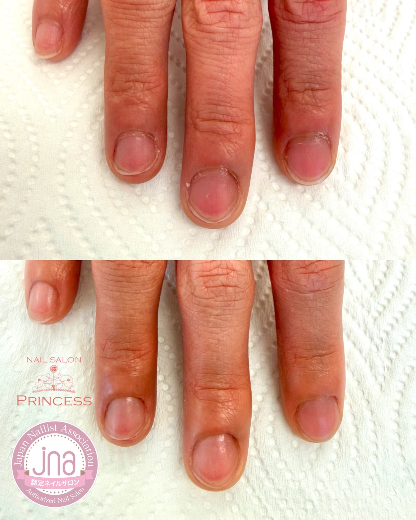 みらい平ネイルサロン ネイルケア ハンドケア 甘皮処理 ネイルサロンプリンセス