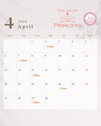 つくばみらい市ネイルサロン みらい平ネイルサロン ネイルサロンプリンセス