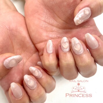 つくばみらい市　ワンカラーネイル　ネイルサロンプリンセス