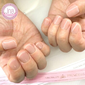 つくばみらい市ネイルサロン ナチュラルネイル ヌーディーネイル ネイルサロンプリンセスネイルサロン