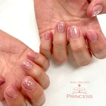 つくばみらい市　グラデーションネイル　卒業式ネイル　ネイルサロンプリンセス