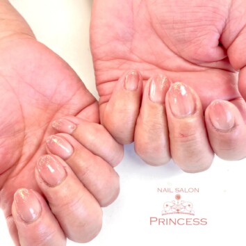 みらい平　グラデーションネイル　ネイルサロンプリンセス