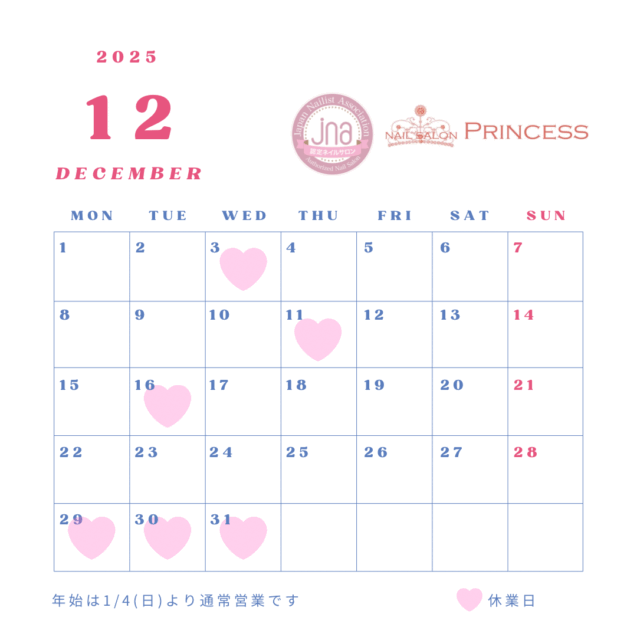 つくばみらい市ネイルサロン みらい平ネイルサロン ネイルサロンプリンセス