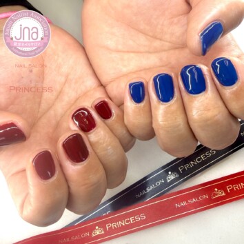 みらい平ネイルサロン アントラーズネイル アントラーズカラー ネイルサロンプリンセス