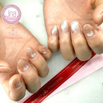 つくばみらい市ネイルサロン マグネットネイル フラッシュマグ ネイルサロンプリンセス