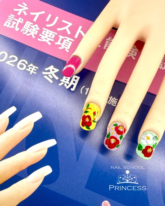 つくばみらい市ネイルスクール　みらい平ネイルスクール　ネイルサロンプリンセス
