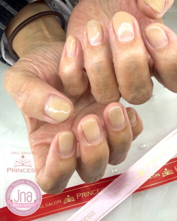 つくばみらい市ネイルサロン グラデーションネイル オフィスネイル ネイルサロンプリンセス