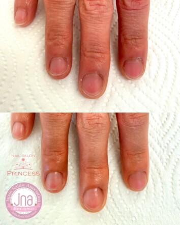 みらい平ネイルサロン　ネイルケア　ハンドケア　甘皮処理　ネイルサロンプリンセス