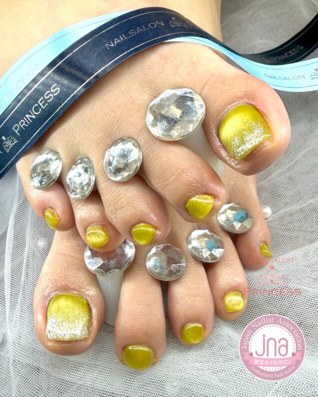 つくばみらい市ネイルサロン フットネイル マグネットネイル ネイルサロンプリンセス
