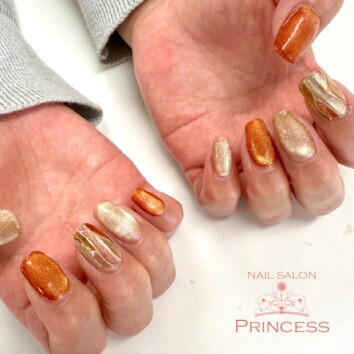 つくばみらい市 マグネットネイル マグタイル ネイルサロンプリンセス