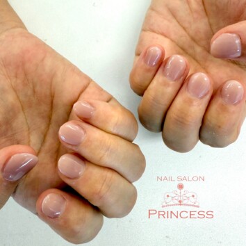 みらい平 ナチュラルネイル ヌーディーネイル ネイルサロンプリンセス