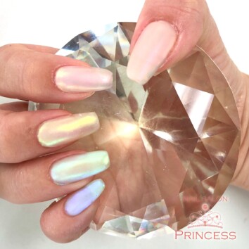 みらい平 オーロラネイル マットネイル ネイルサロンプリンセス