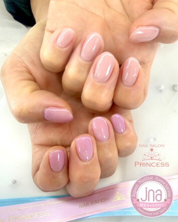 つくばみらい市ネイルサロン　マグネットネイル　ピンクネイル　ネイルサロンプリンセス