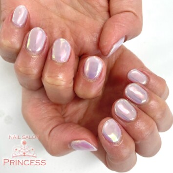 つくばみらい市 オーロラネイル ネイルサロンプリンセス