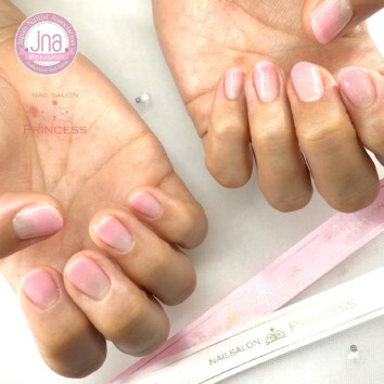 みらい平 グラデーションネイル 春ネイル ネイルサロンプリンセス