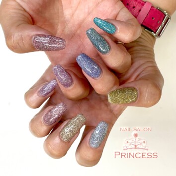 つくばみらい市 フラッシュネイル ネイルサロンプリンセス