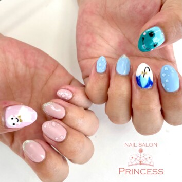 つくばみらい市 梅雨ネイル ネイルサロンプリンセス