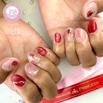 みらい平 チューリップネイル ネイルサロンプリンセス