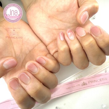 つくばみらい市 グラデーションネイル ネイルサロンプリンセス