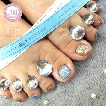 つくばみらい市 フットネイル フラッシュマグ ネイルサロンプリンセス