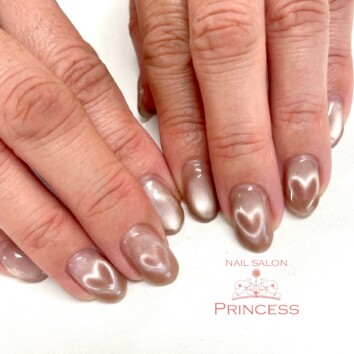 みらい平　マグネットネイル　ハートマグネット　ネイルサロンプリンセス