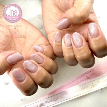 つくばみらい市　マグネットネイル　オーロラスターギャラクシー　ネイルサロンプリンセス