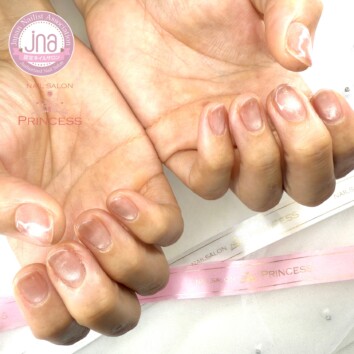 つくばみらい市　マグネットネイル　ヌーディネイル　ネイルサロンプリンセス