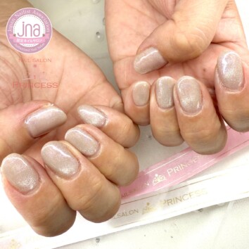 みらい平　オーロラスターギャラクシー　マグネットネイル　ネイルサロンプリンセス