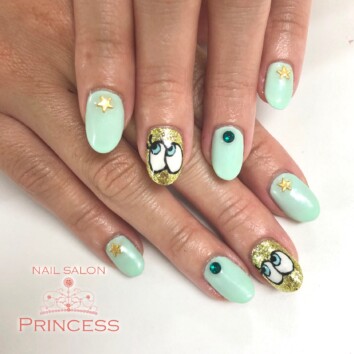 つくばみらい市 プレイノーモアネイル ネイルサロンプリンセス