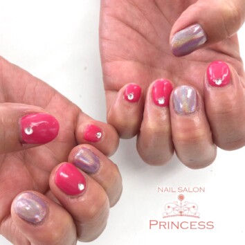 みらい平 ユニコーンネイル ネイルサロンプリンセス