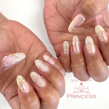 つくばみらい市　バカラネイル　ネイルサロンプリンセス