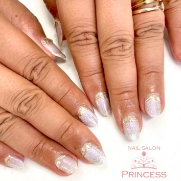 みらい平 マグネットネイル ニュアンスミラー ネイルサロンプリンセス