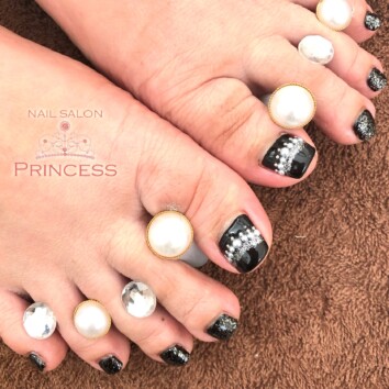 つくばみらい市 ネックレスネイル ネイルサロンプリンセス