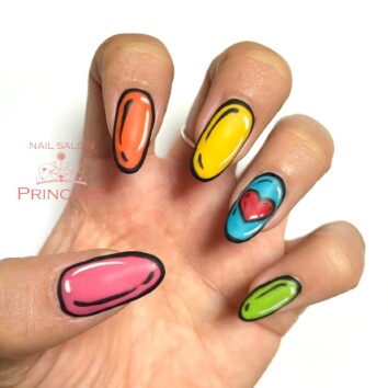 みらい平　コミックネイ　ネイルサロンプリンセス