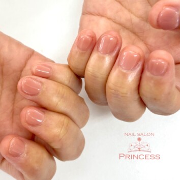 みらい平　ナチュラルネイル　ネイルサロンプリンセス