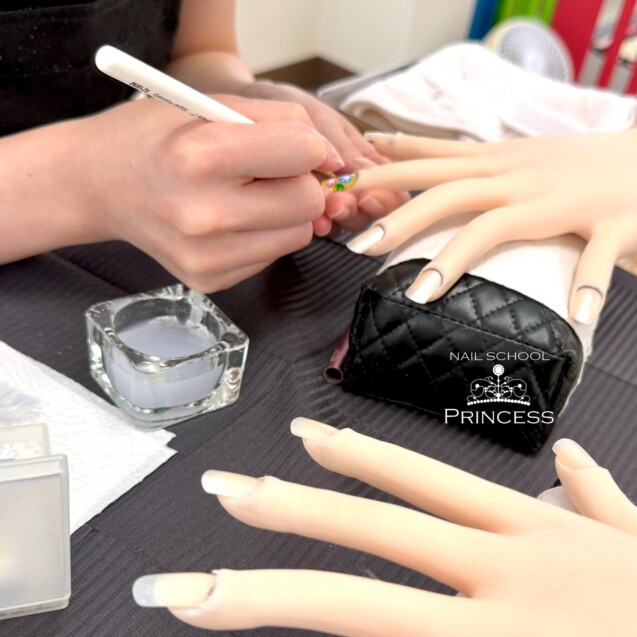 つくばみらい市　みらい平　ネイルスクール　ネイルサロンプリンセス