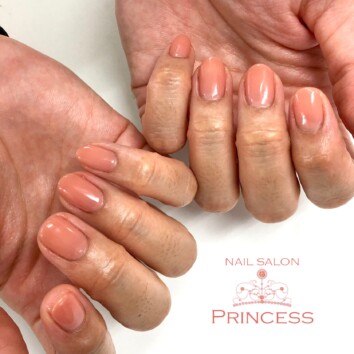 みらい平 ナチュラルネイル ネイルサロンプリンセス