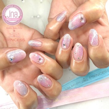 つくばみらい市 フラッシュネイル ゆめかわネイル ネイルサロンプリンセス